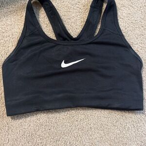 Nike Women's Black and White Sports Bra